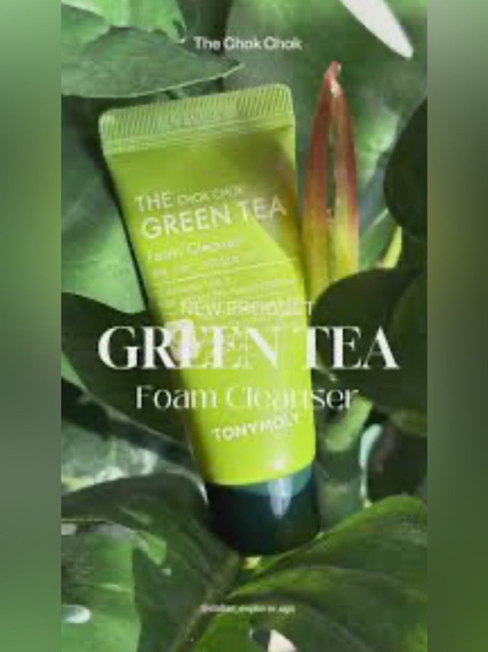 New Green Tea Foam Cleanser - Green